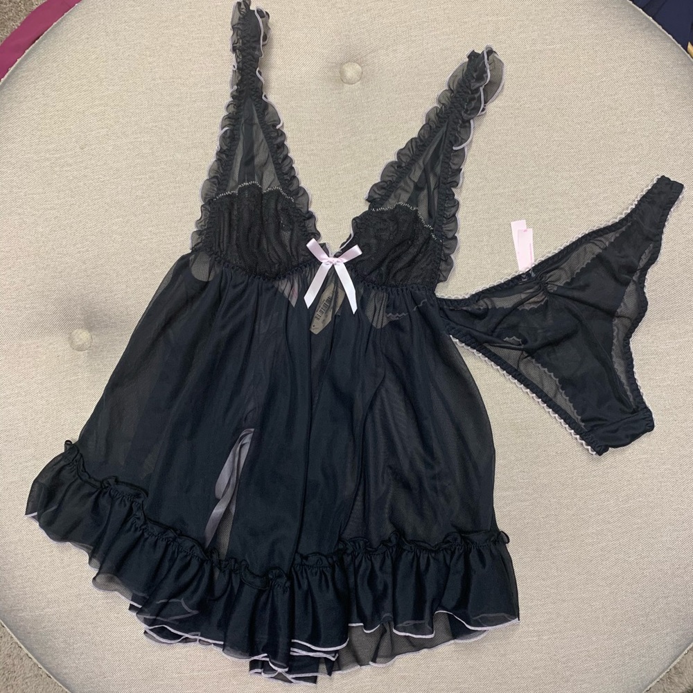 New with tags Victoria’s Secret babydoll lingerie
